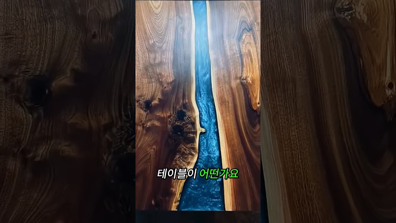1,500마일 떨어진 고객을 위해 만든 레진 리버 테이블 🌊🪵 | 목공 장인의 놀라운 작품