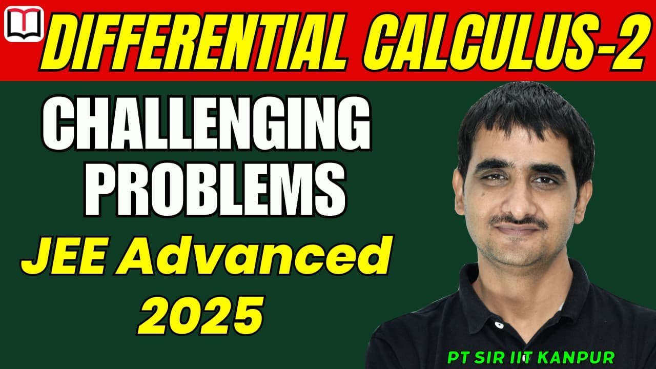Challenging Questions || Differential Calculus-2|| Turito Maths ||P. T. Sir | B.Tech IIT Kanpur