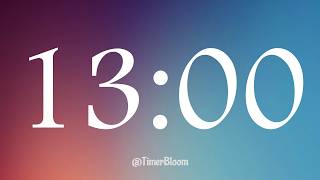 13 Minute Study Timer ⏱️ | Lofi Music  | No Distractions | Classroom & Study Countdown | Timer Bloom