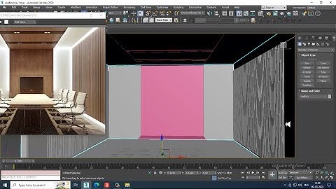 3DsMax Tutorials, Learn 3D Modeling a Conference Hall from Scratch in 3dsmax ( Part 1)