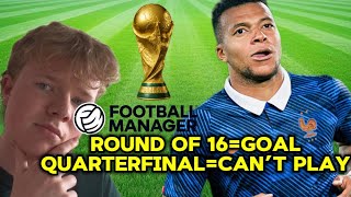 YOU SCORE, YOU CAN’T PLAY | Football Manager simulation