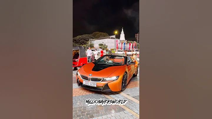 BMW I8 🧡❤️🧡 #millionairesworld #supercar #sportcar #bmw #bmwi8