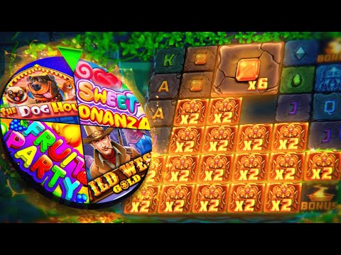 WHEEL DECIDE Which Bonuses to BUY.. Crazy SETUP on Monkeys Gold xPays!? (Bonus Buys)