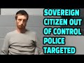 ANGRY SOVEREIGN CITIZEN FELON ATTACKS COPS ON CHRISTMAS