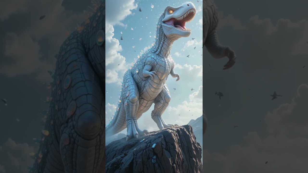 Tyrannosaurus Rex Fused with Gemstones –The Ultimate 