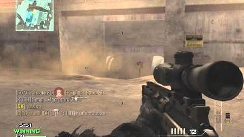 MW3 - MSR 6 Man Feed