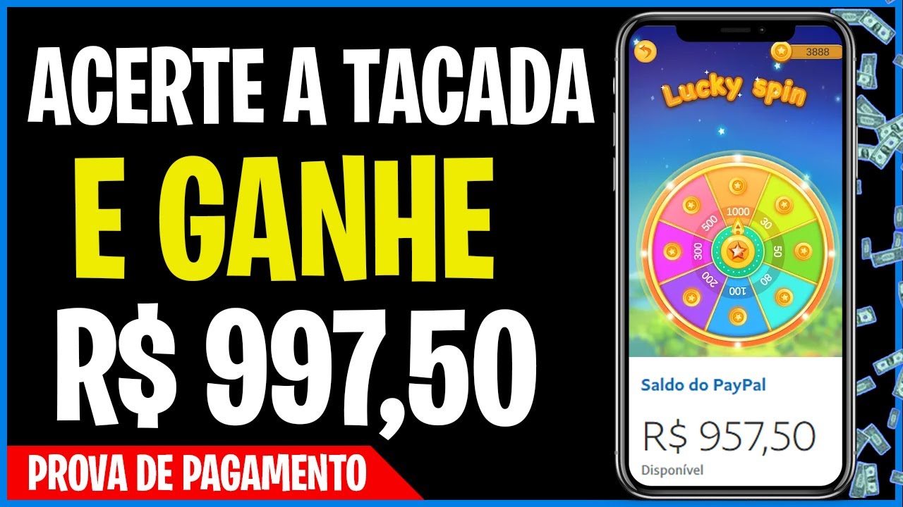 [MEGA NOVIDADE] APP DE JOGO QUE GANHA DINHEIRO DE VERDADE PAGOU R$997,50 (Simples e Fácil)