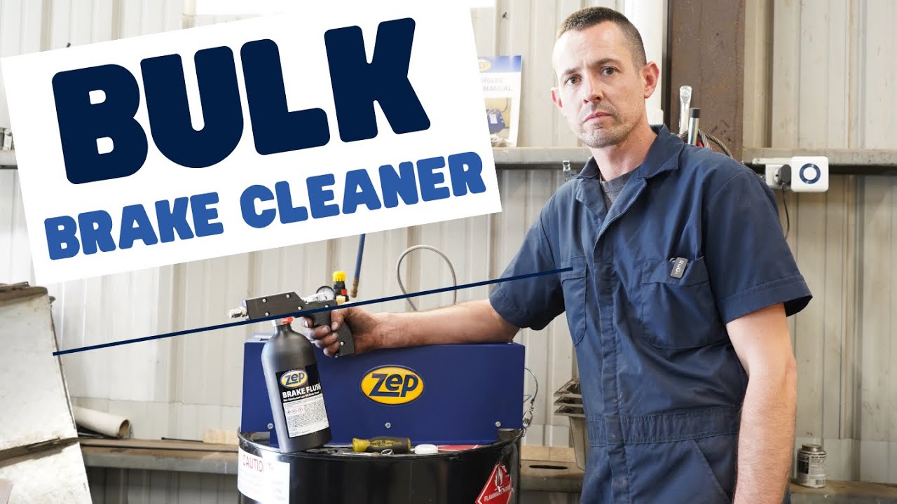 ZEP Bulk Brake Cleaner Despenser Unbox, Installation & Review - YouTube