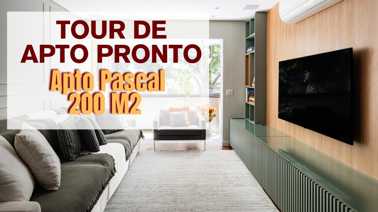 TOUR APTO PASCAL - 200 M2 - REFORMA DE APARTAMENTO ANTIGO