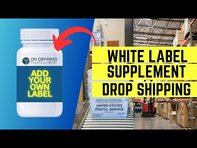 On demand dropshipping of private label supplements & coffee