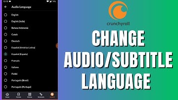 How To Change Audio & Subtitle Language in Crunchyroll