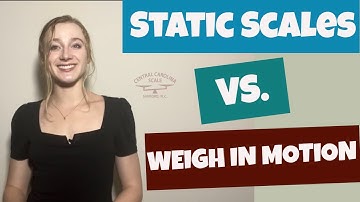 Static Weighing vs. Weigh-In-Motion Truck Scales