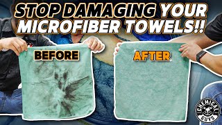 Simple Tips to Give Your Microfiber Items the Softest and Longest Life Possible!  Chemical Guys