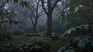 Listen To The Rain On Forest Leaves For Relax, Reduce Anxiety And Sleep Deeply | The Best 1 Hour screenshot 4