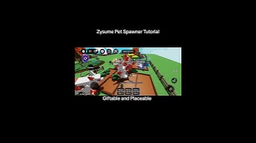 How to use a Zysume spawner in Grow a Garden | Giveaway Raccoon Kitsune| Pet spawner tutorial| delta