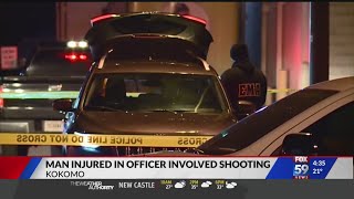 Man hurt in officer-involved shooting in Kokomo