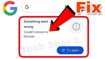 Google Something Went Wrong Couldn