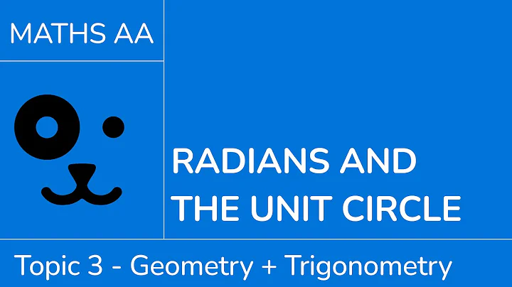 Radians and the unit circle [IB Maths AA SL/HL]