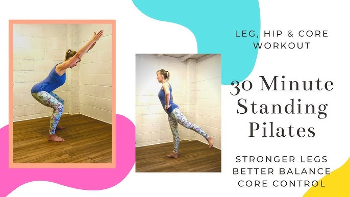 Standing Pilates and Stretch for a Full Body Workout- 20 Minutes