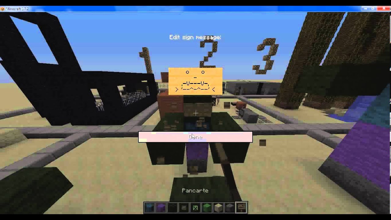 Comment Faire Une Bonbe Géante Sur Minecraft Commade
