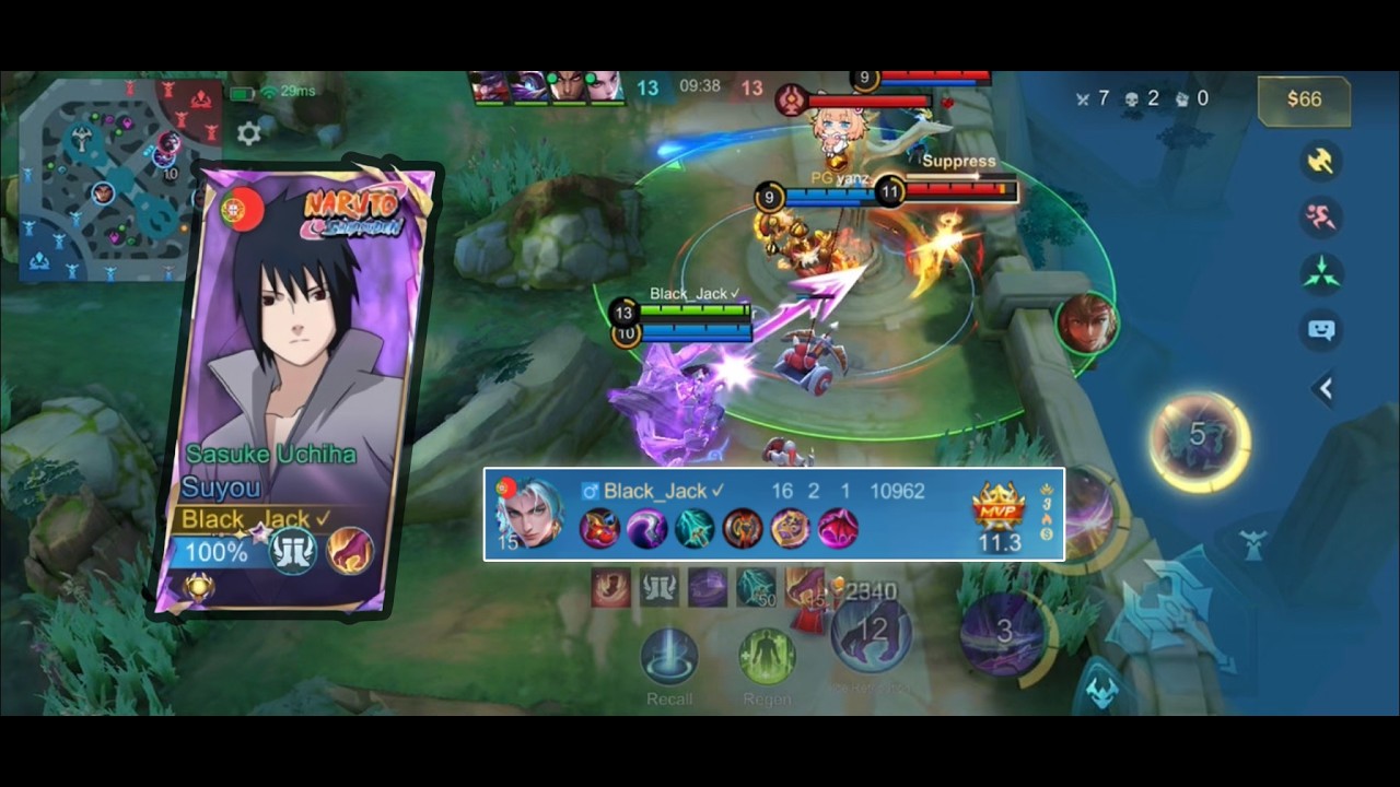 SUYOU GAMEPLAY MOBILELEGEND | TOP GLOBAL SUYOU