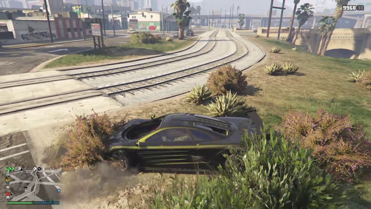 Grand Theft Auto V messing about with friends - YouTube