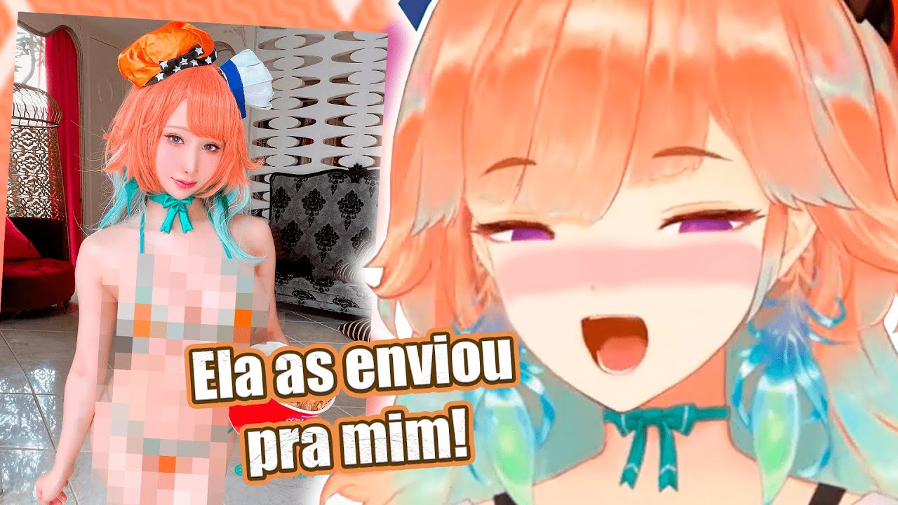 Kiara recebeu fotos sensuais de sua cosplayer | vtuber legendado