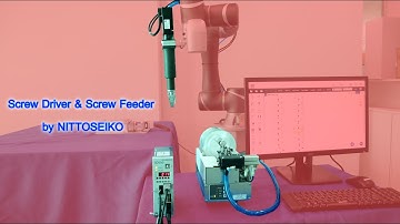 TM ROBOT (TECHMAN) COBOT BY PREMIER EP.4 : Screw Driver & Screw Feeder by NITTOSEIKO