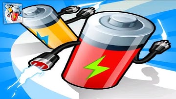 Battery Run - Gameplay walkthrough part 1 Levels 1-14 (iOS, Android gameplay)