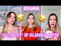 10 MINUTES OF BRIANNA GUIDRY FUNNY SKITS 