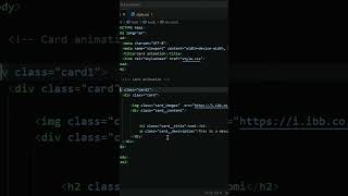 Watch this insane card animation 😍 #CSS