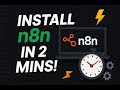 The Easiest Way to Install n8n for Workflow Automation in 2 minutes|#n8nautomation