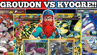 THE BEST GROUDON & KYOGRE POKEMON CARDS EVER! POKEMON THROWBACK THURSDAY!