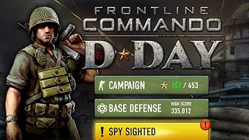 Frontline commando D day v3.0.4 Android Gameplay