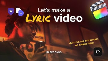 Super quick lyric video with mCaptionsAI and mRotoAI — Tutorial — MotionVFX