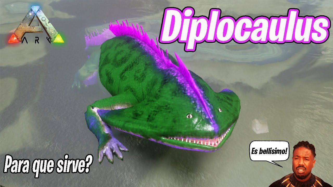 DIPLOCAULUS, Cómo se tamea y para que sirve, Ark mobile YouTube