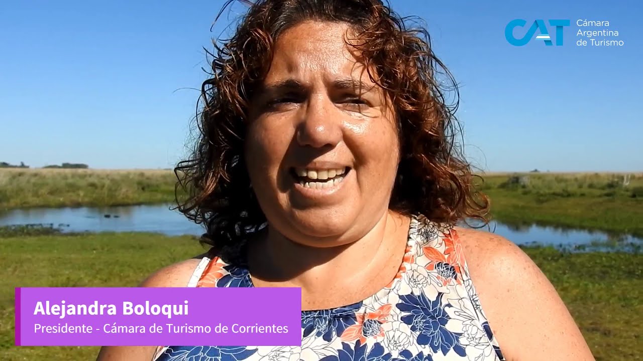 Mujeres que inspiran” Alejandra Boloqui, presidente de la Cámara de Turismo  de Corrientes - YouTube
