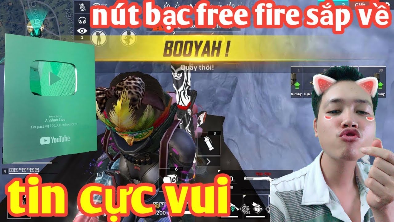 Garena Free Fire _ Tốp 1 Tặng Anh Em Khi Nút Bạc Sắp Về | Cám Ơn Tất Cả ...