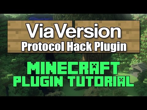 ViaVersion 1.21.5 Protocol Hack Plugin Minecraft Tutorial