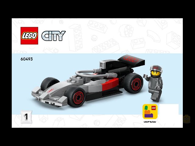 LEGO City 60493 - F1 Display Truck with Audi F1 Race Car