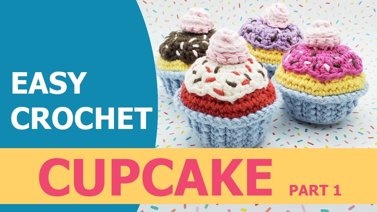 Cupcake Crochet 1/2