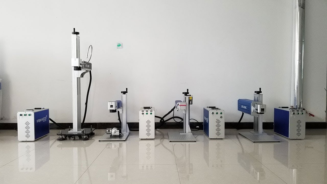 What work can 100w fiber laser do? YouTube