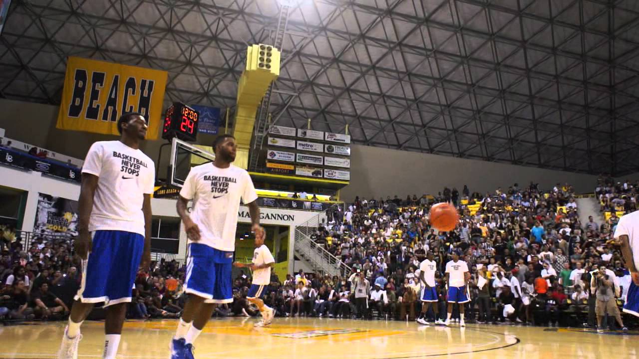 Drew League vs Goodman: The Big Payback (Warmup footage) - YouTube