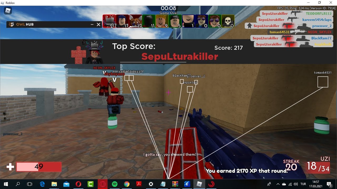 Roblox Arsenal HACKER REPORT YouTube 