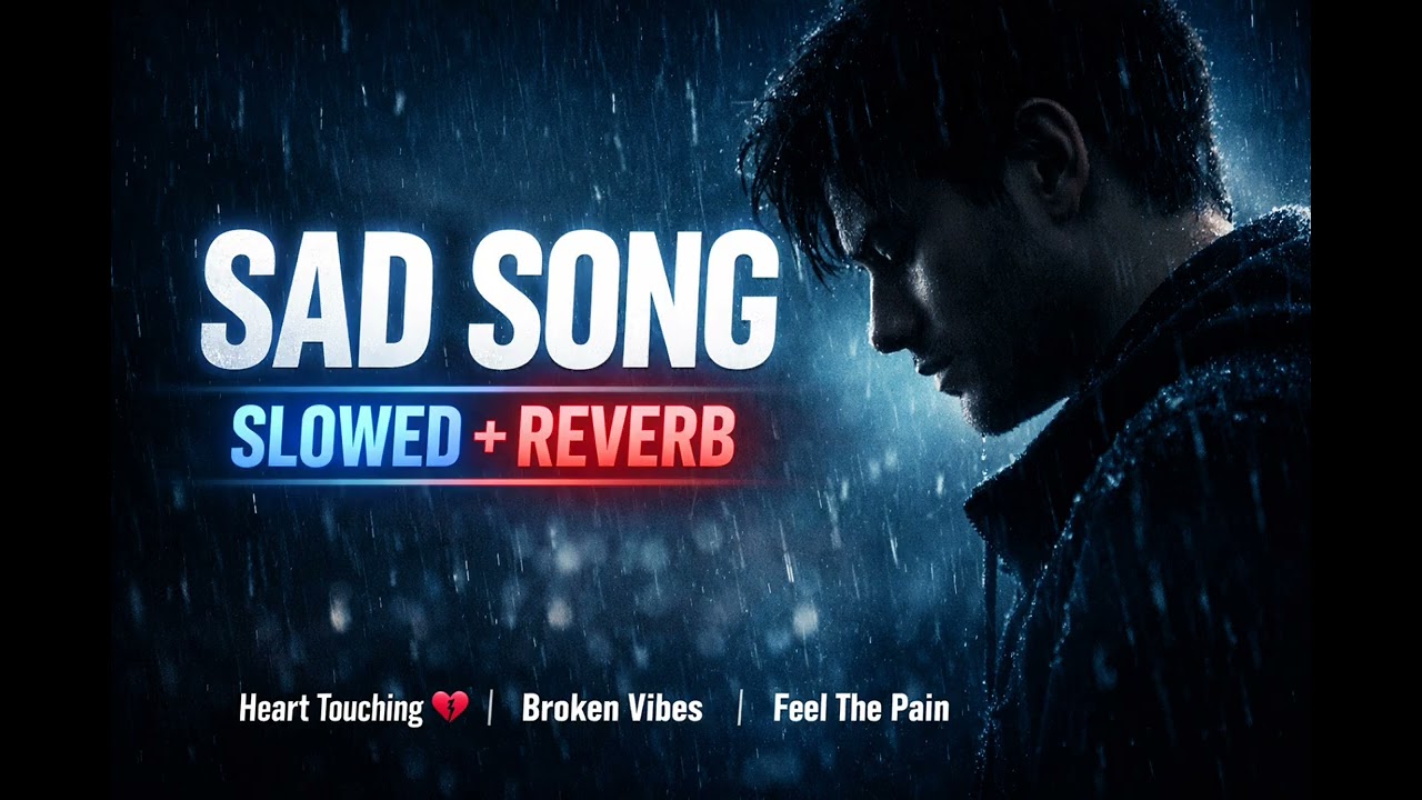 Slowed reverb #sadsong heart touching 💔💔#1million 