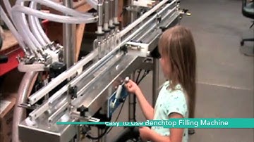 Easy To Use Benchtop Filling Machine