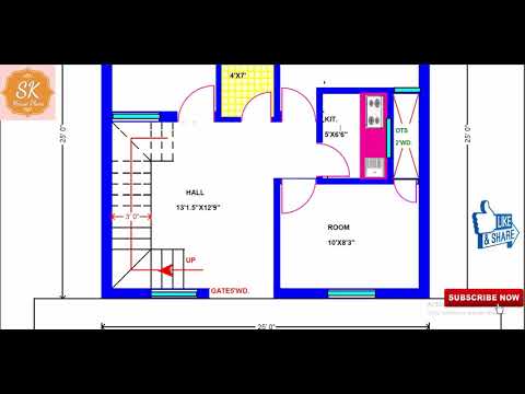 house-plan-25'-x-25'-/-625-sq.ft-/-69-sq.yds-/-58-sq.m-/-69-gaj-/-(4k)