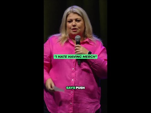 I hate having merch | Urzila Carlson