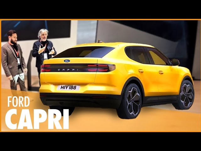 FORD CAPRI ? LA BONNE SURPRISE ! On ne s'attendait pas à ça | Mondial de l'Auto 2024
