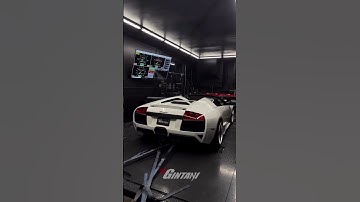 Gintani Lamborghini Murcielago 640-4 F1 System Screams on Dyno!